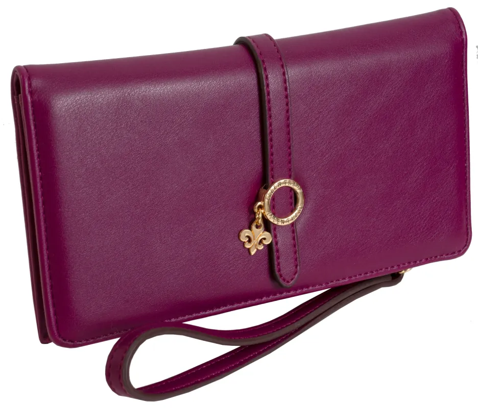 Ellen Tracy Raspberry Bag Style # Etslg1394-234-R sold by Ruumur