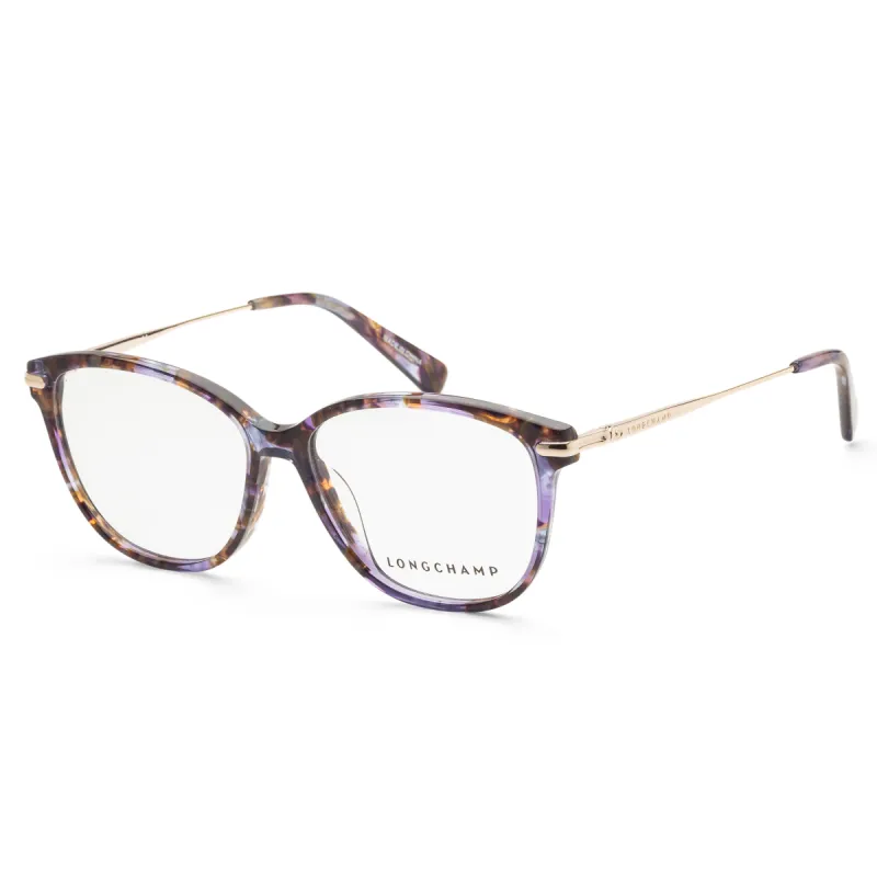 Longchamp Women's LO2669-625 Fashion 53mm Crystal Purple Tortoise Opticals sold by Ruumur