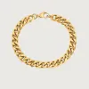 Hypoallergenic 8mm Curb Chain Bracelet sold by Ruumur