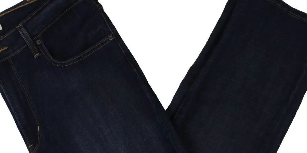 Levi's Women's High Rise Straight Stretch Cropped Jeans Blue Size 29 sold by Ruumur product image thumbnail 3