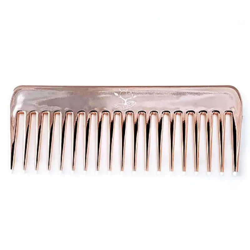 Rose Gold Detangling Comb sold by Ruumur
