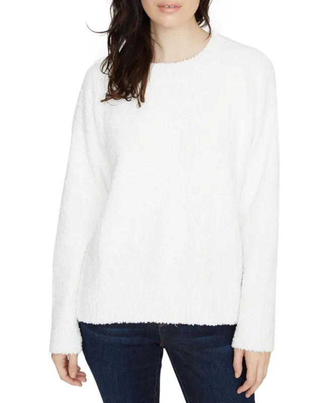 Sanctuary Women's Long Sleeve Jewel Neck Top White Size Medium sold by Ruumur