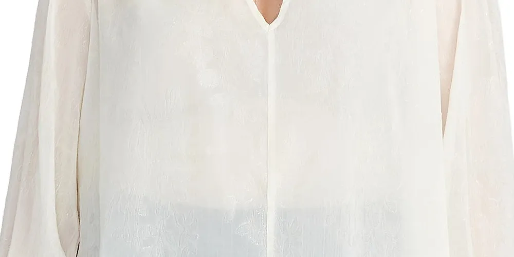 Rachel Roy Women's Lulu Blouse Size White Size 1X sold by Ruumur product image thumbnail 3