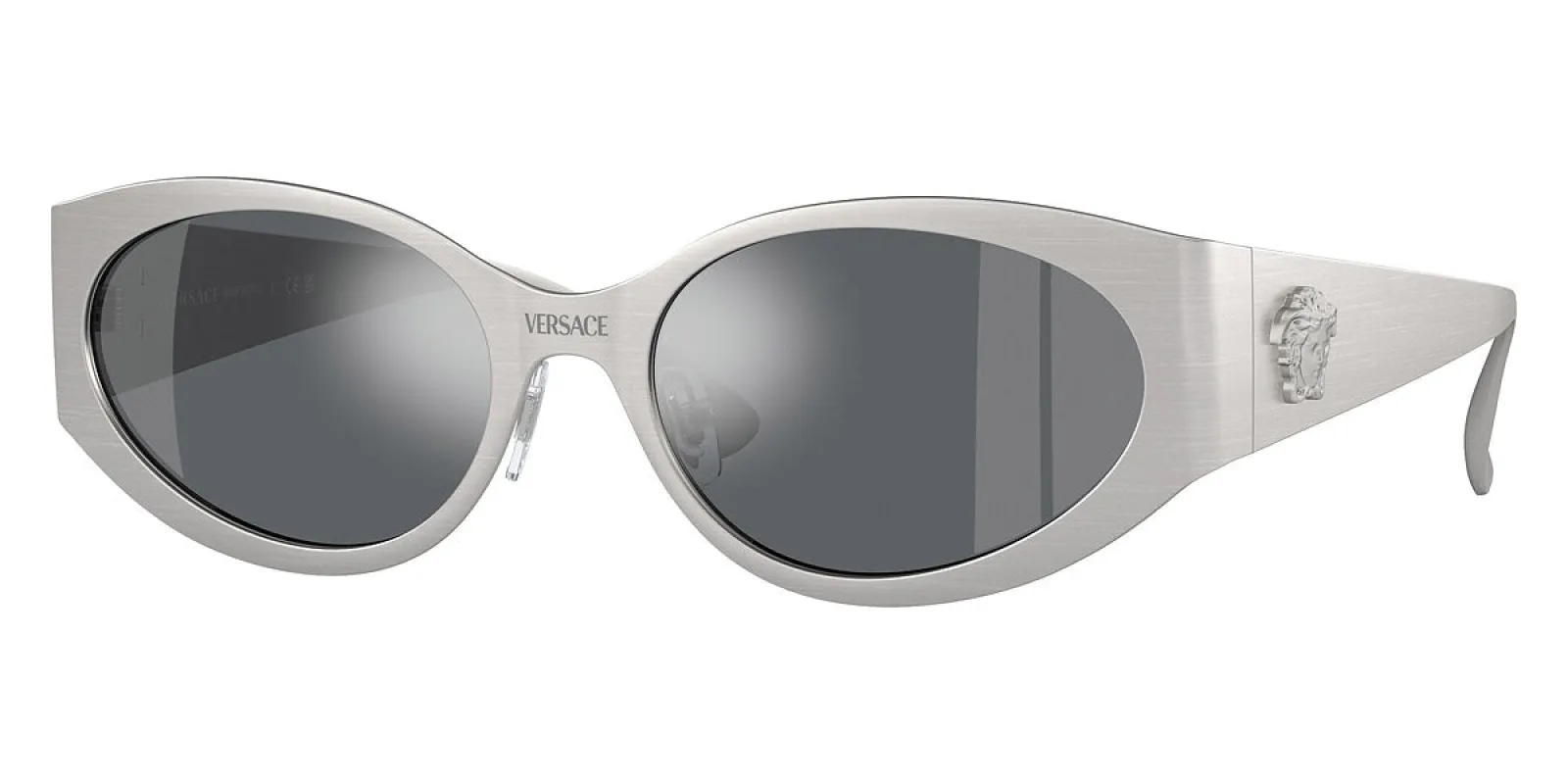 Versace Women's 56mm Matte Silver Sunglasses VE2263-12666G-56 sold by Ruumur