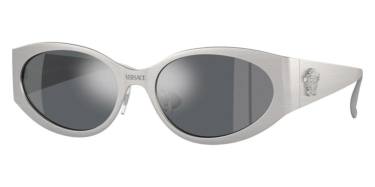 Versace Women's 56mm Matte Silver Sunglasses VE2263-12666G-56 sold by Ruumur