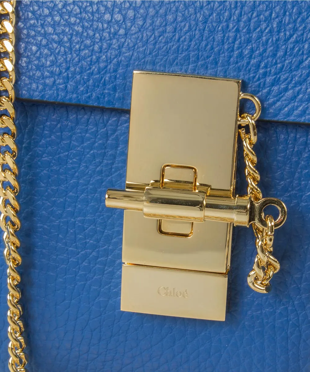Chloe Drew Bag | Blue with Gold Hardware | Small sold by Ruumur product image thumbnail 5
