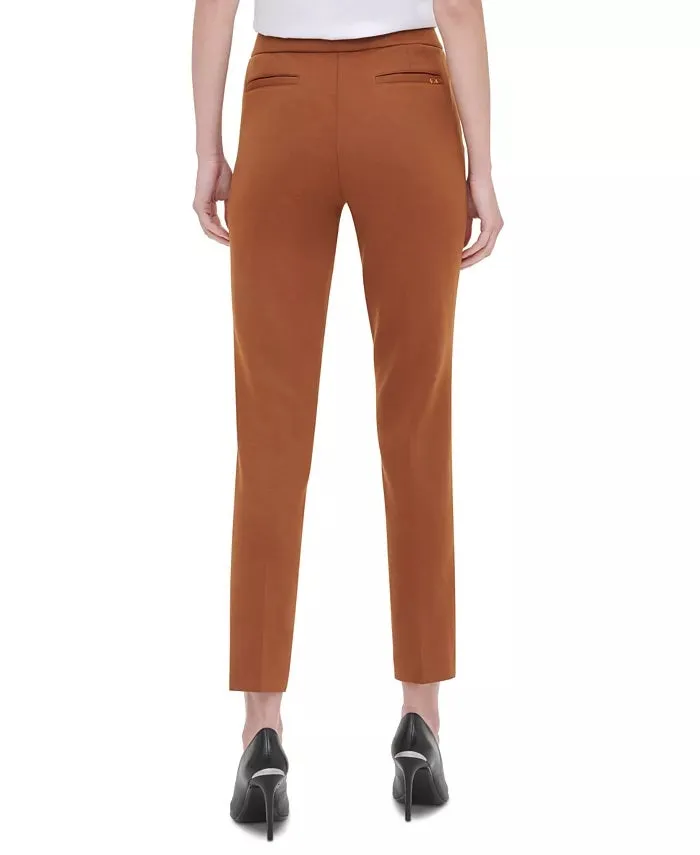 Calvin Klein Women's Pull-On Ankle Pants Brown Size 16 sold by Ruumur product image thumbnail 2