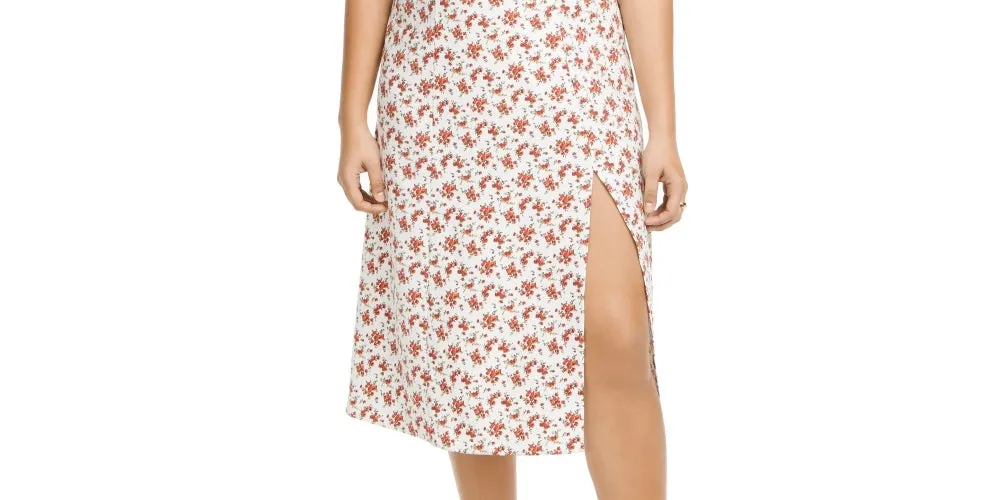 Danielle Bernstein Women's Plus Woven Floral Maxi Dress White Size 20W sold by Ruumur product image thumbnail 3