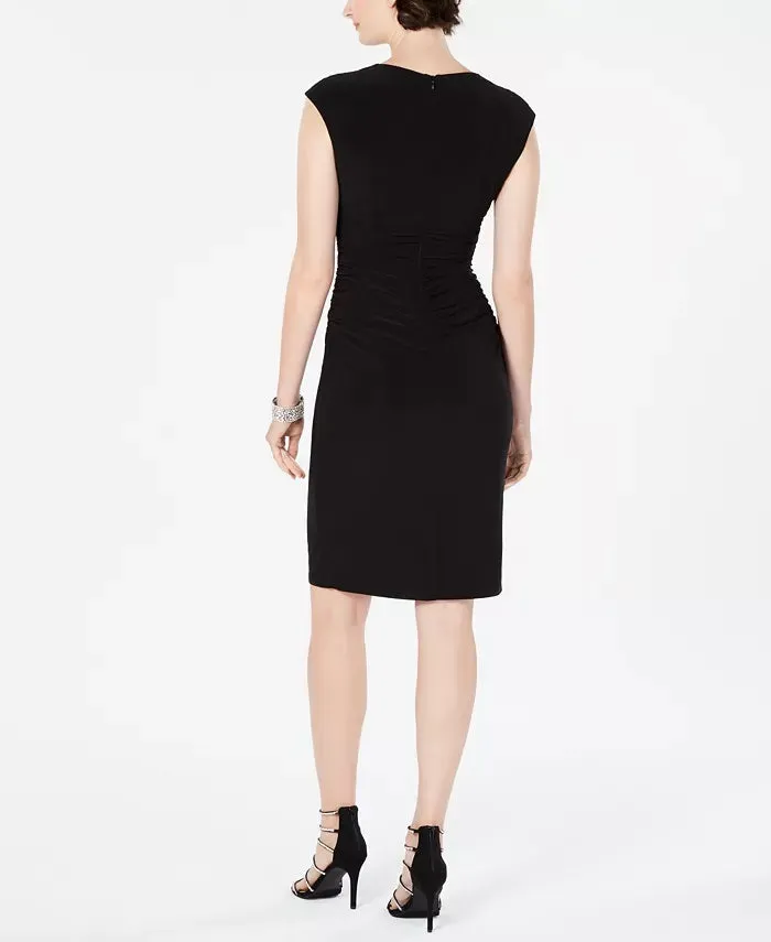 Jessica Howard Women's Embellished Sheath Dress Black Size 6 sold by Ruumur product image thumbnail 2