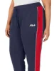 Fila Women's Vigor Mid Rise Colorblocked Fleece Joggers Blue Size 2X sold by Ruumur