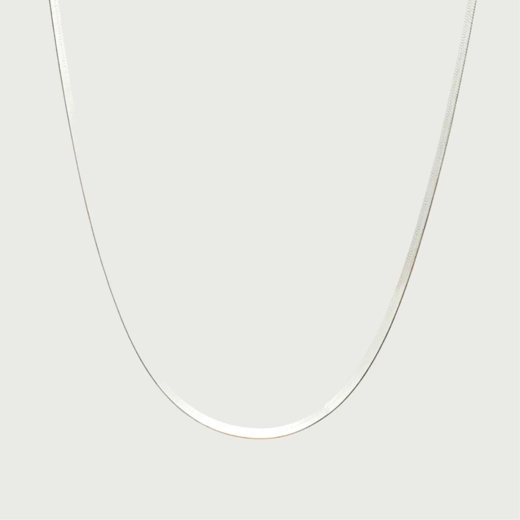 3MM Elegant Chain Necklace sold by Ruumur product image thumbnail 2