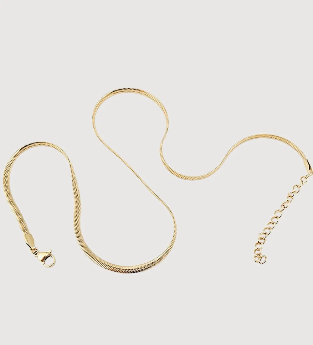 3MM Elegant Chain Necklace sold by Ruumur product image thumbnail 5