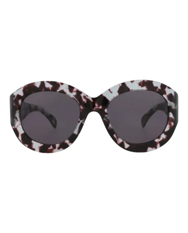 Alaia Round-Frame Acetate Sunglasses sold by Ruumur