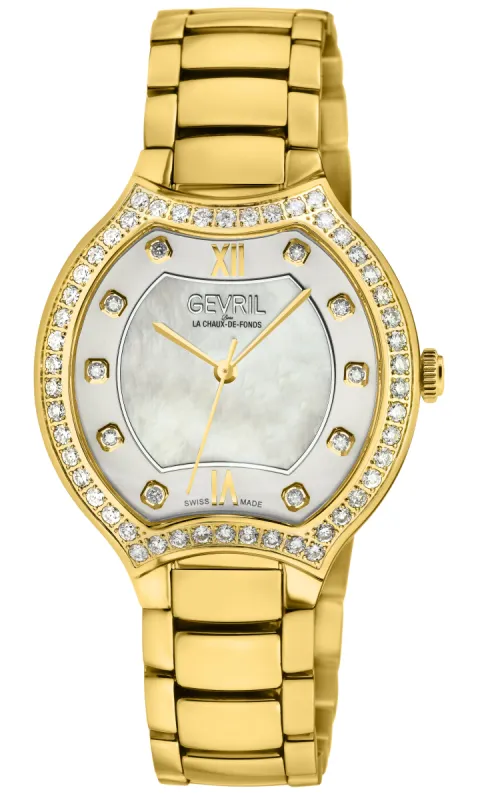 Gevril Women's Lugano 35mm Quartz Watch 11221B made by Ruumur