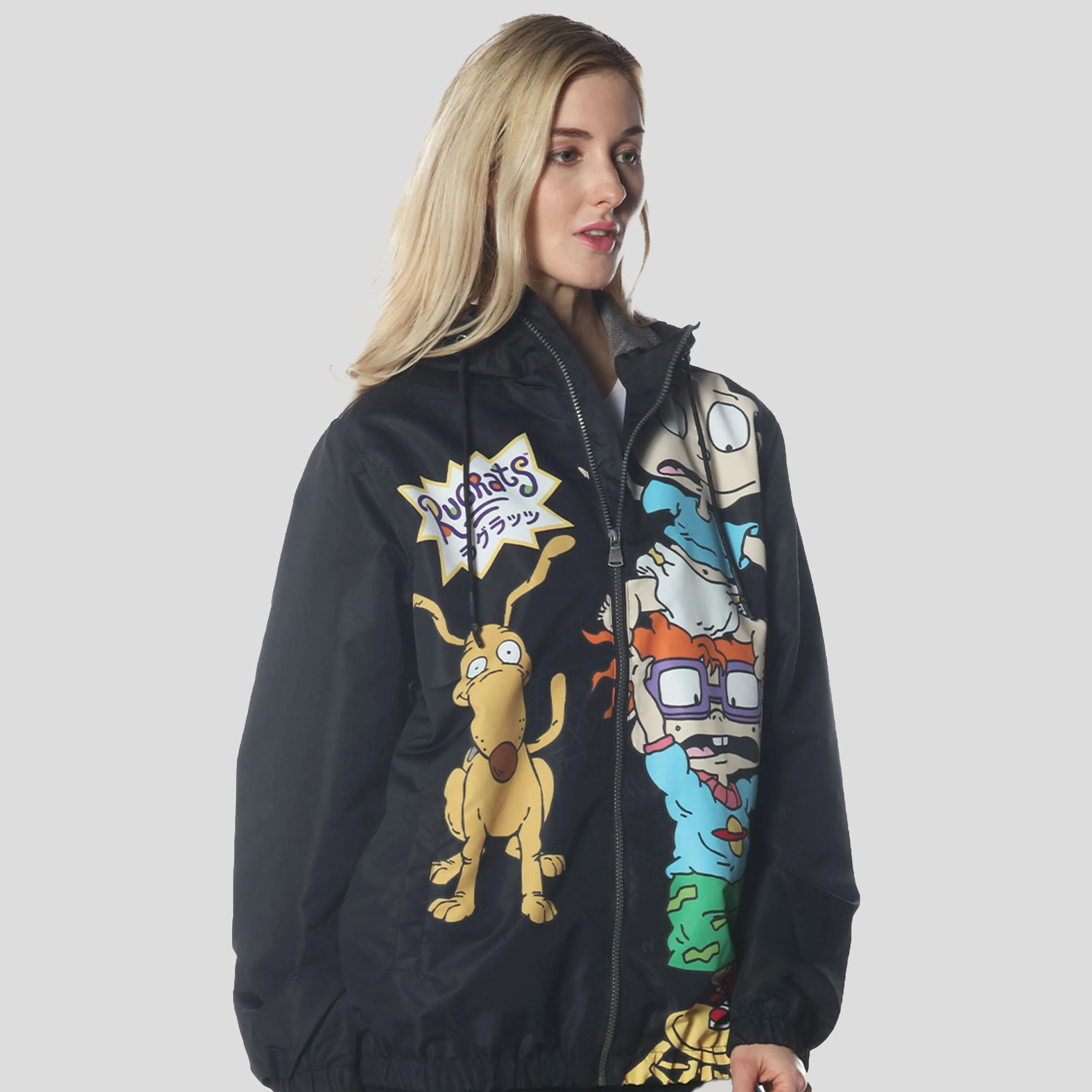 Members Only Women's Chucky Placement Windbreaker Oversized Jacket sold by Ruumur product image thumbnail 4
