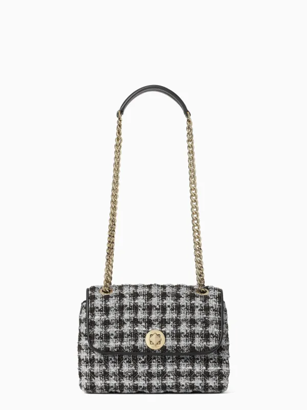 Kate Spade Natalia Tweed Small Flap Crossbody sold by Ruumur