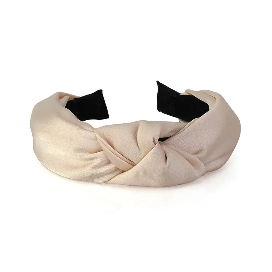 CLASSIC TOP KNOT SATIN HAIRBAND sold by Ruumur product image thumbnail 4