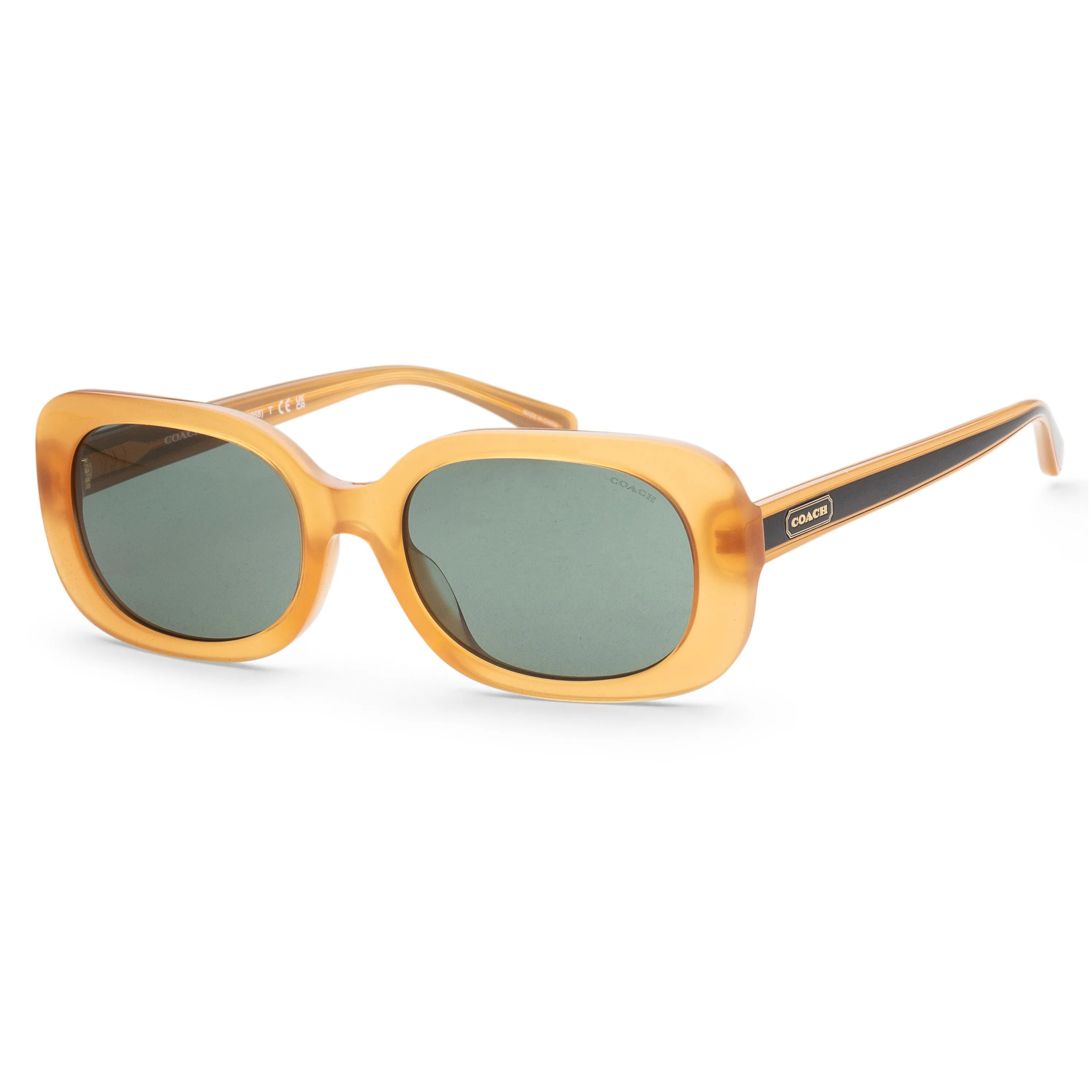 Coach Women's Fashion 56mm Milky Amber Sunglasses sold by Ruumur