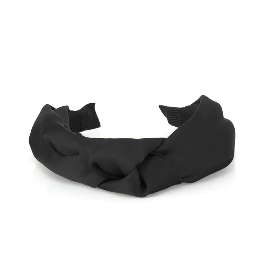 CLASSIC TOP KNOT SATIN HAIRBAND sold by Ruumur product image thumbnail 2