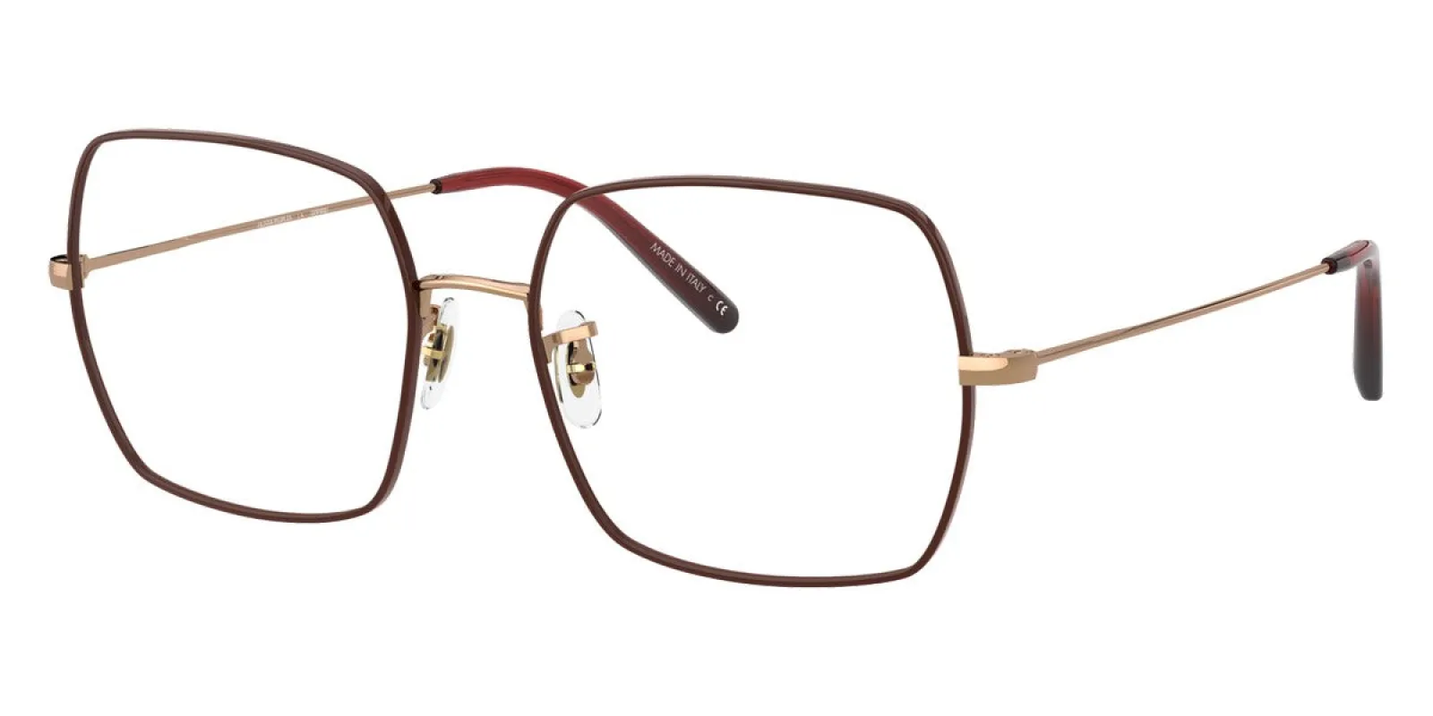 Oliver Peoples Women's 54mm Rose Gold Burgundy Opticals OV1279-5037-54 sold by Ruumur