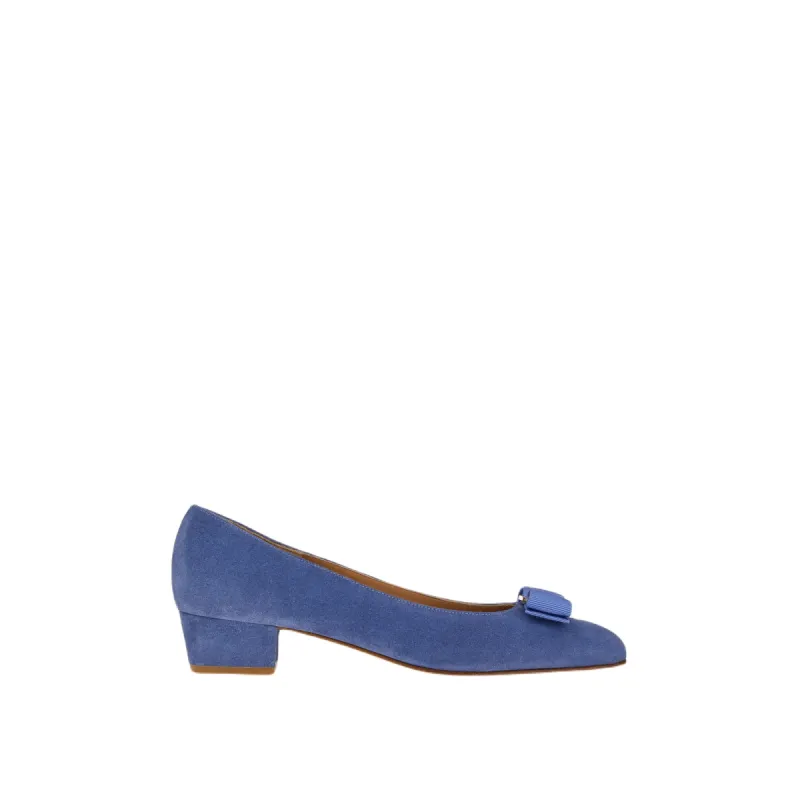 Ferragamo Vara Women's Pumps Blue sold by Ruumur