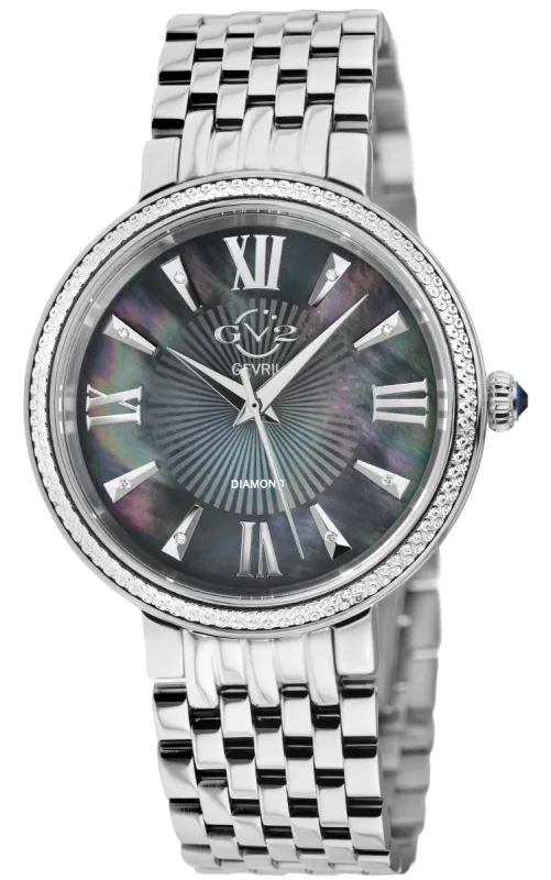 GV2 by Gevril Women's Genoa 36mm Quartz Watch 12531 sold by Ruumur