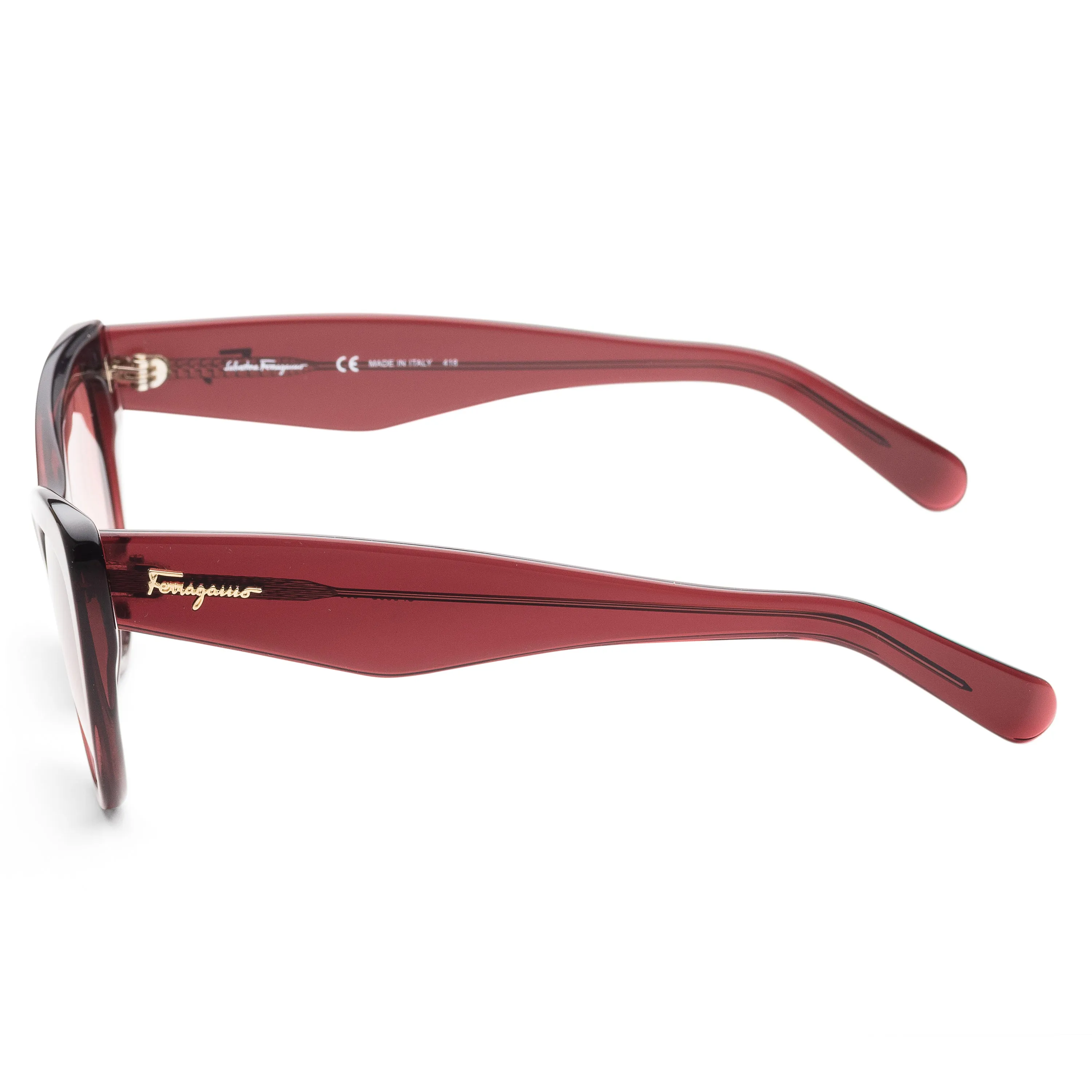 Ferragamo Women's 56mm Wine Sunglasses SF930S-5617606 sold by Ruumur product image thumbnail 2