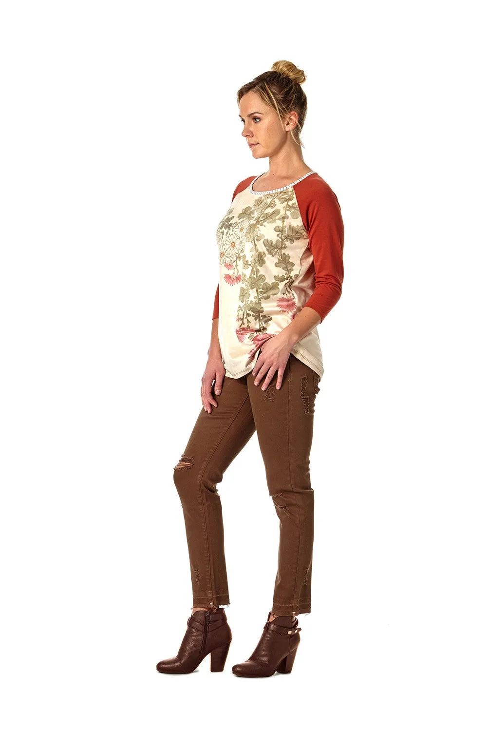 Angel Premium Blossom Tee sold by Ruumur product image thumbnail 2