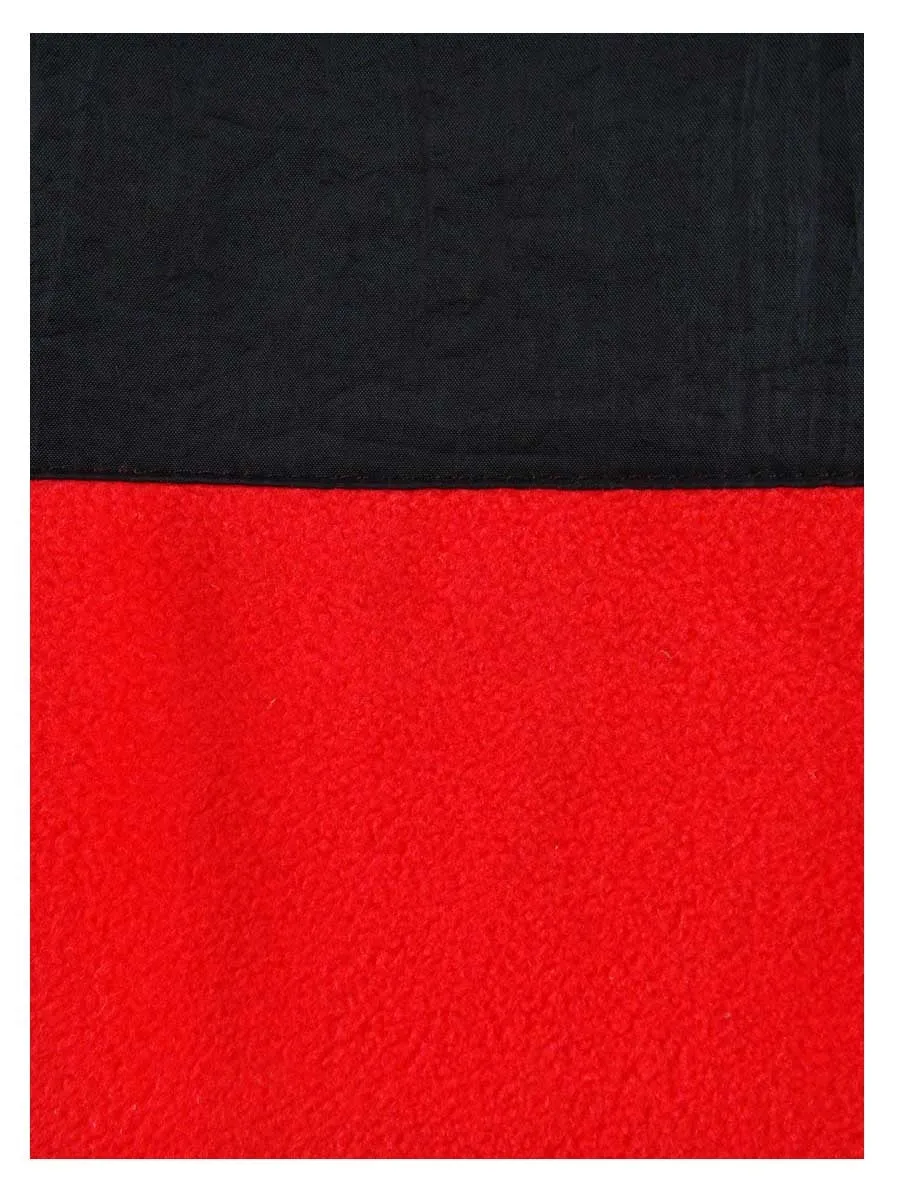 Tommy Hilfiger Women's Polar Fleece Half Zip Hoodie Red Size X-Small sold by Ruumur product image thumbnail 3