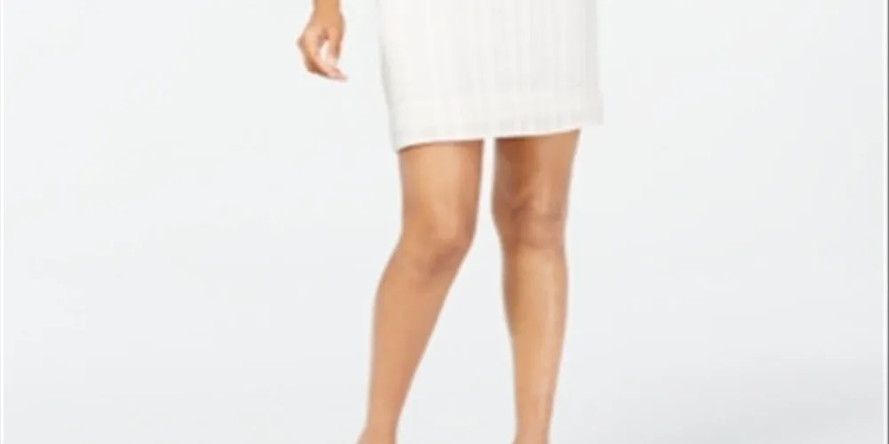 Thalia Sodi Women's Dolman Sleeve Necklace Mini Dress White Size Small sold by Ruumur product image thumbnail 3