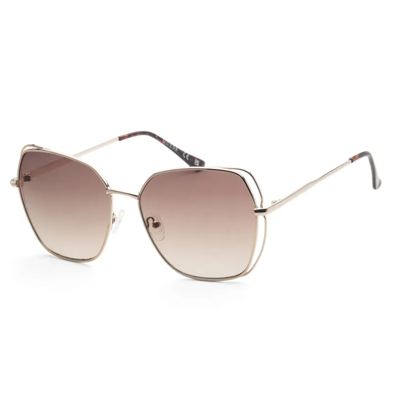 Guess Women's 60 mm Gold Sunglasses GF0416-32F sold by Ruumur