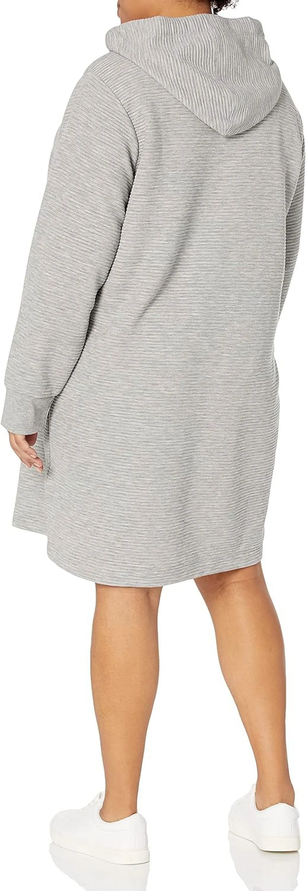 Tommy Hilfiger Women's Ottoman Hoodie Dress Gray Size 2X sold by Ruumur product image thumbnail 2
