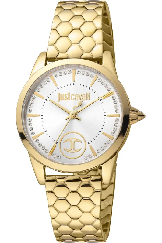 Just Cavalli Women's JC1L087M0255 Glam Chic 32mm Quartz Watch sold by Ruumur