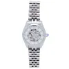 Empress Magnolia Automatic MOP Skeleton Dial Bracelet Watch sold by Ruumur