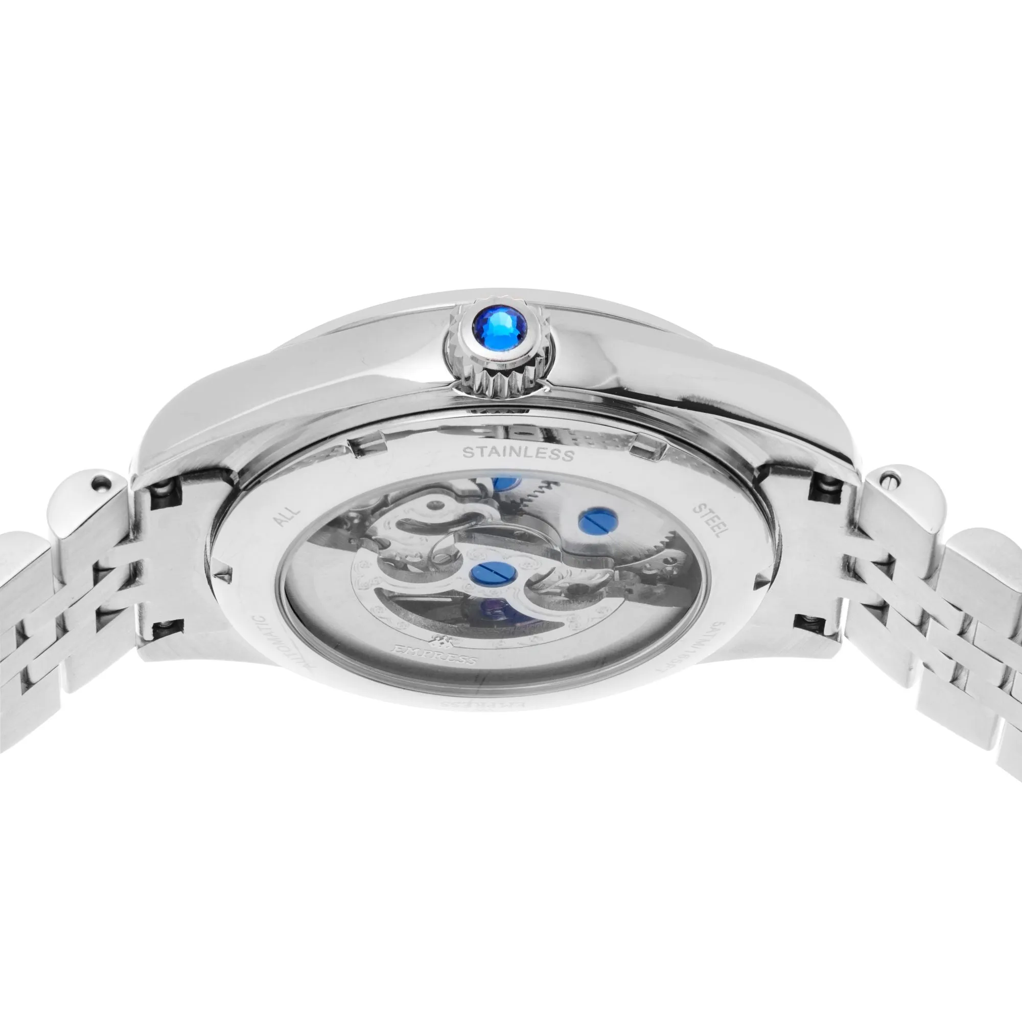 Empress Magnolia Automatic MOP Skeleton Dial Bracelet Watch sold by Ruumur product image thumbnail 3