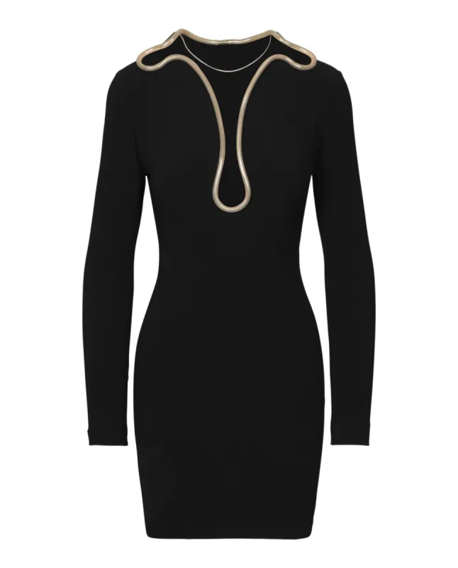Stella McCartney Isabela Chain-Trim Mini Dress made by Ruumur