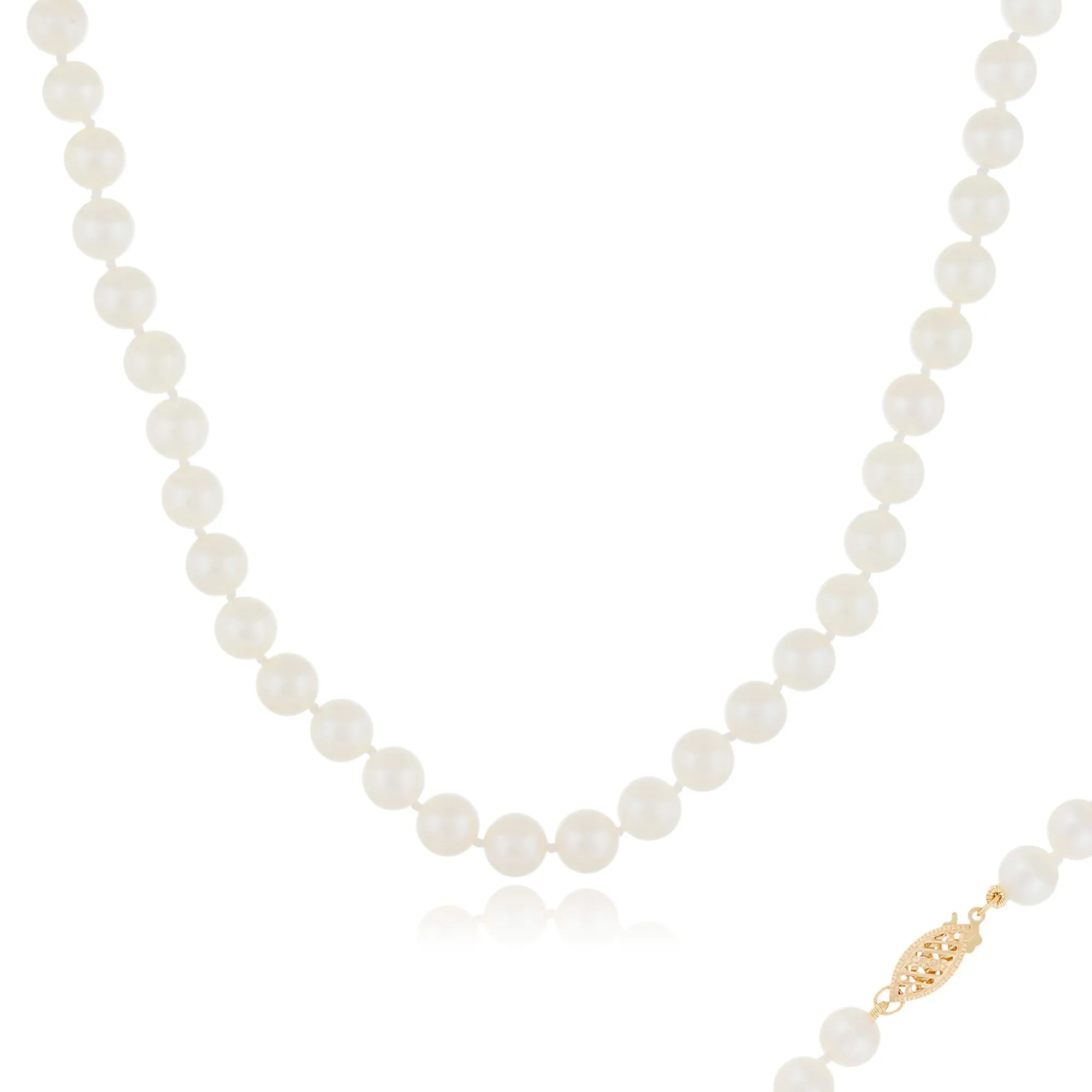 Splendid Pearls Akoya Pearl Necklace sold by Ruumur product image thumbnail 3