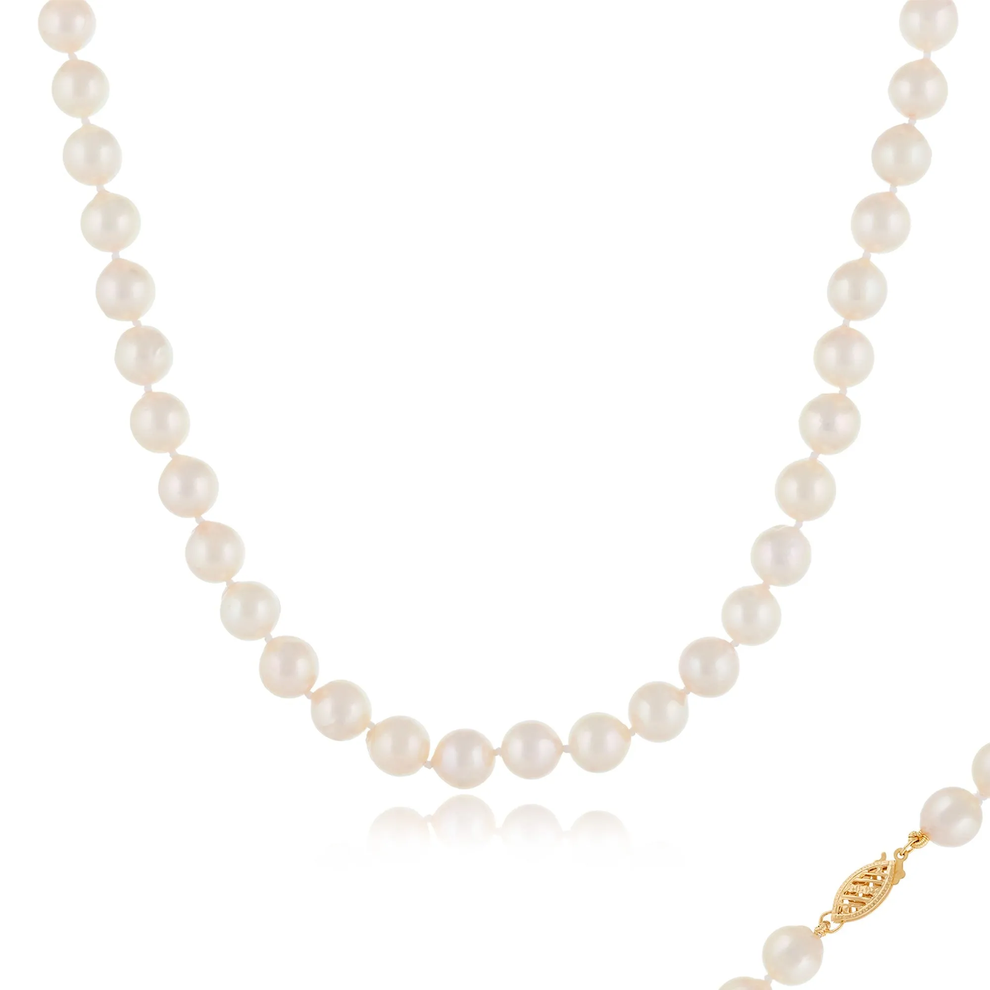 Splendid Pearls Akoya Pearl Necklace sold by Ruumur product image thumbnail 4