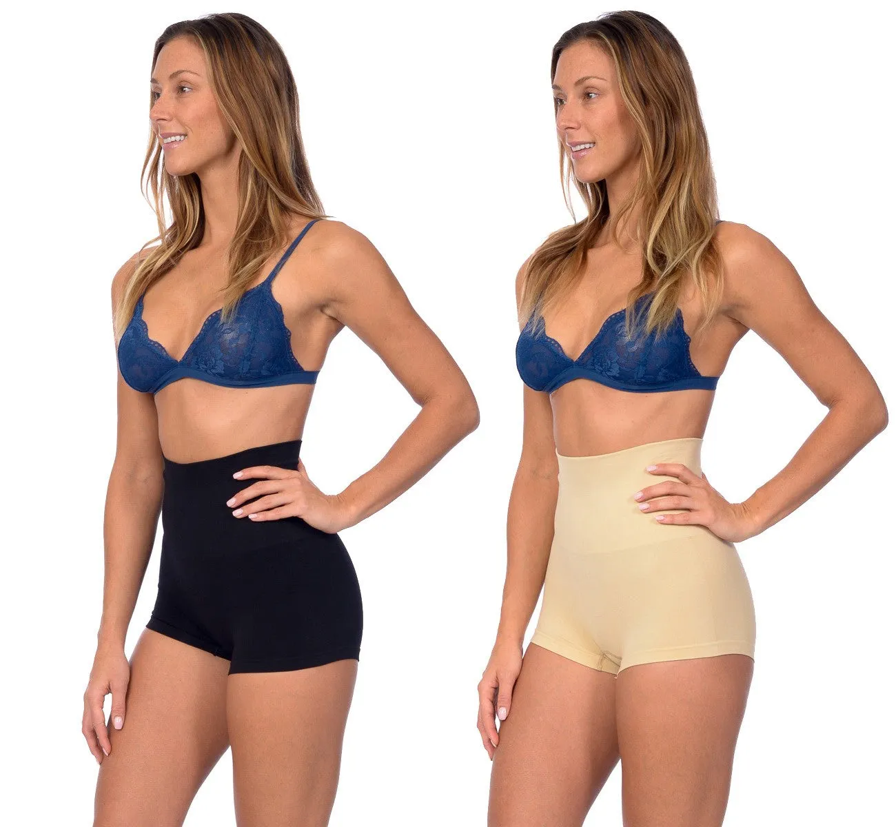 Body Beautiful Shapewear Shaping Boyshort, 2 Pack sold by Ruumur product image thumbnail 2