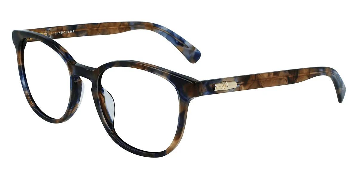 Longchamp Women's 52mm Blue Havana Opticals LO2686-430 sold by Ruumur