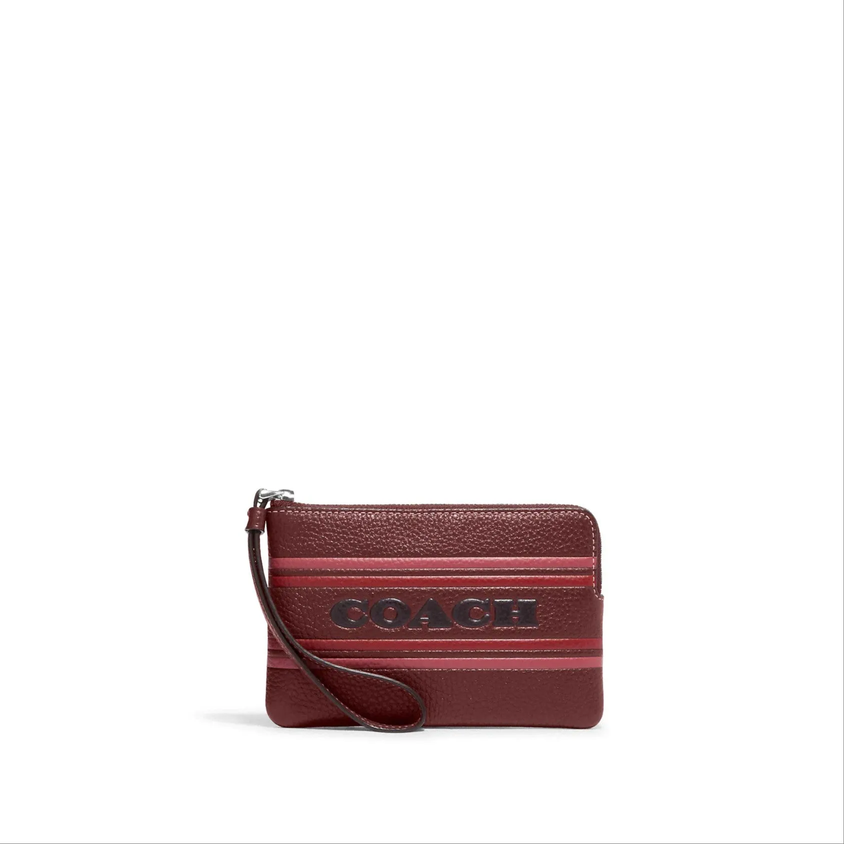 Coach Corner Zip Wristlet With Coach Stripe sold by Ruumur product image thumbnail 5