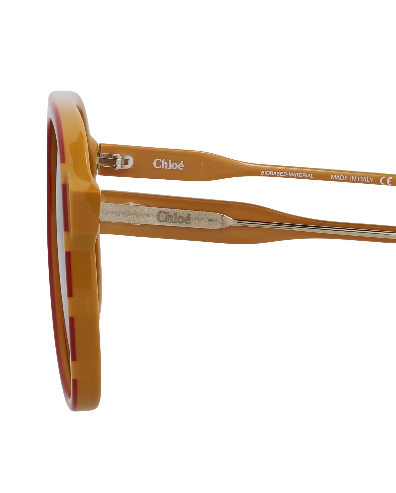 Chloe Aviator-Frame Bio Acetate Sunglasses, Style # CH0128S-30013588003 sold by Ruumur product image thumbnail 5