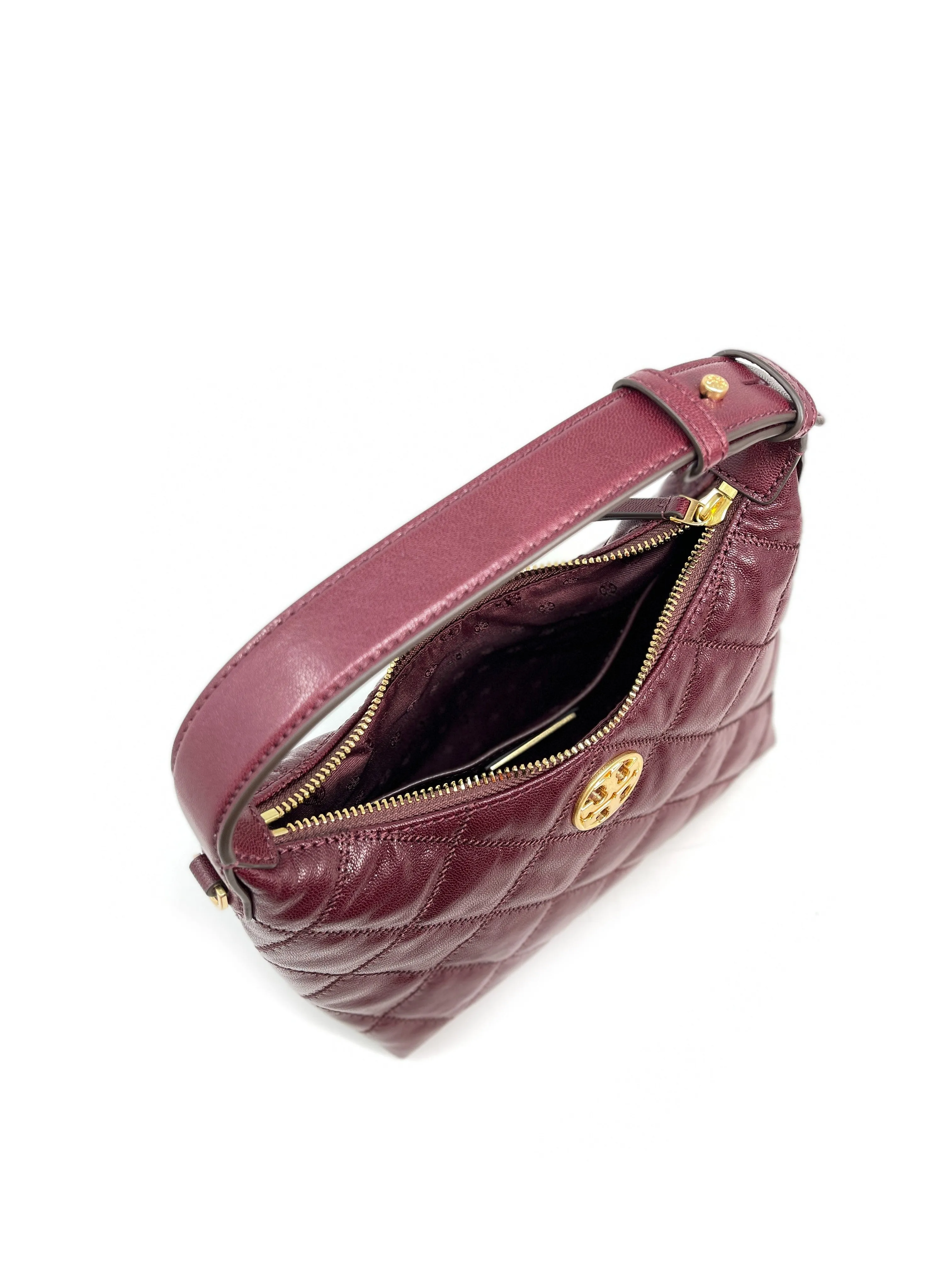 Tory Burch Claret Willa Mini Hobo sold by Ruumur product image thumbnail 3