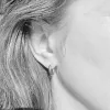Convertible Natural Pearl Flower Drop Hypoallergenic Earrings sold by Ruumur