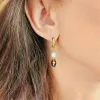 Convertible Natural Pearl Flower Drop Hypoallergenic Earrings sold by Ruumur