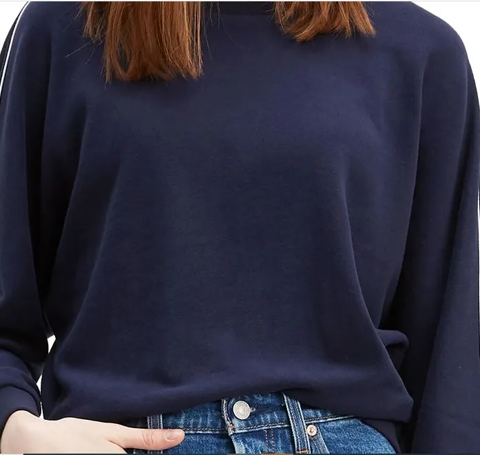 Levi's Women's Natalie Crewneck Sweatshirt Navy Size Small sold by Ruumur product image thumbnail 3