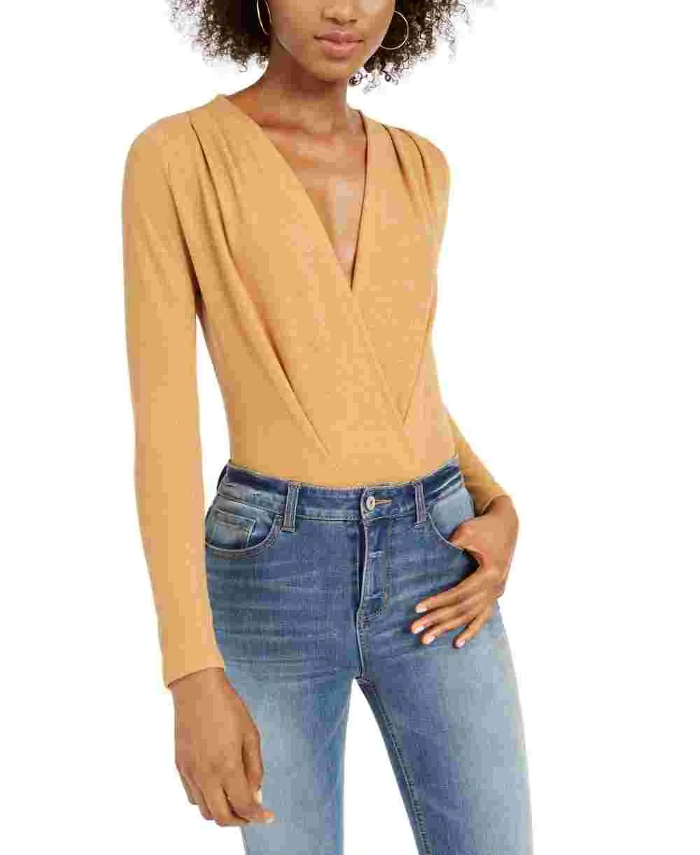 Kit + Sky Women's Glitter Bodysuit Gold Size X-Large sold by Ruumur