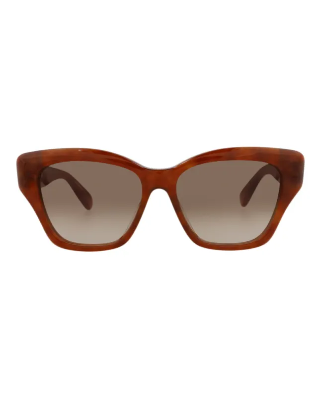 Pomellato Cat Eye-Frame Acetate Sunglasses, style # PM0118S-30014237003 sold by Ruumur