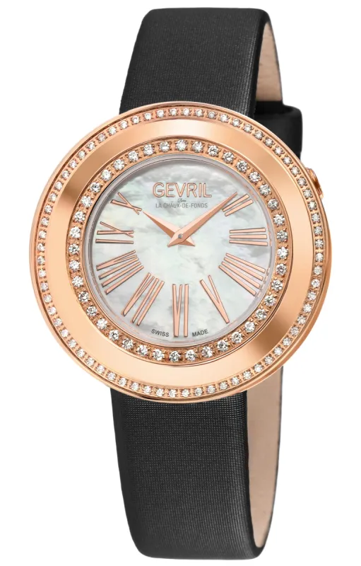Gevril Women's Gandria 36mm Quartz Watch 12251 made by Ruumur