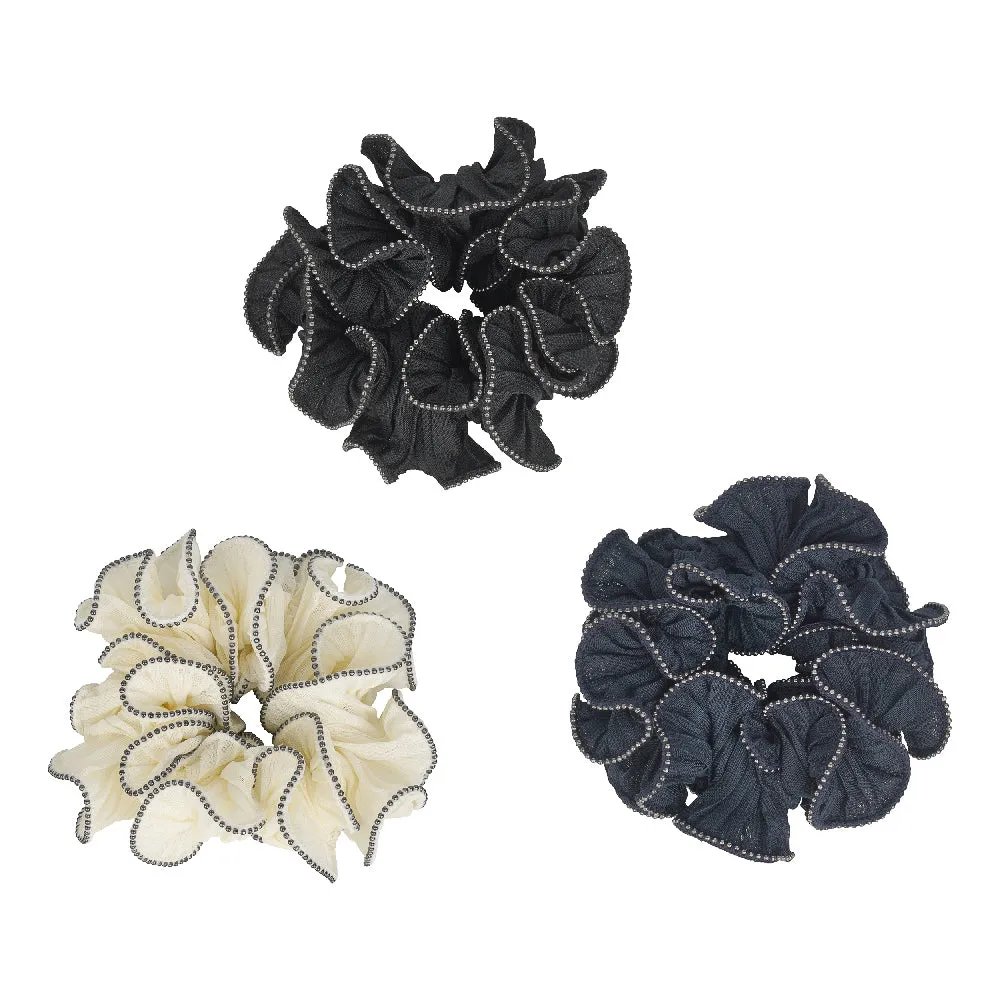 SMALL FRILL SCRUNCHIE BUNDLE OF 3 sold by Ruumur